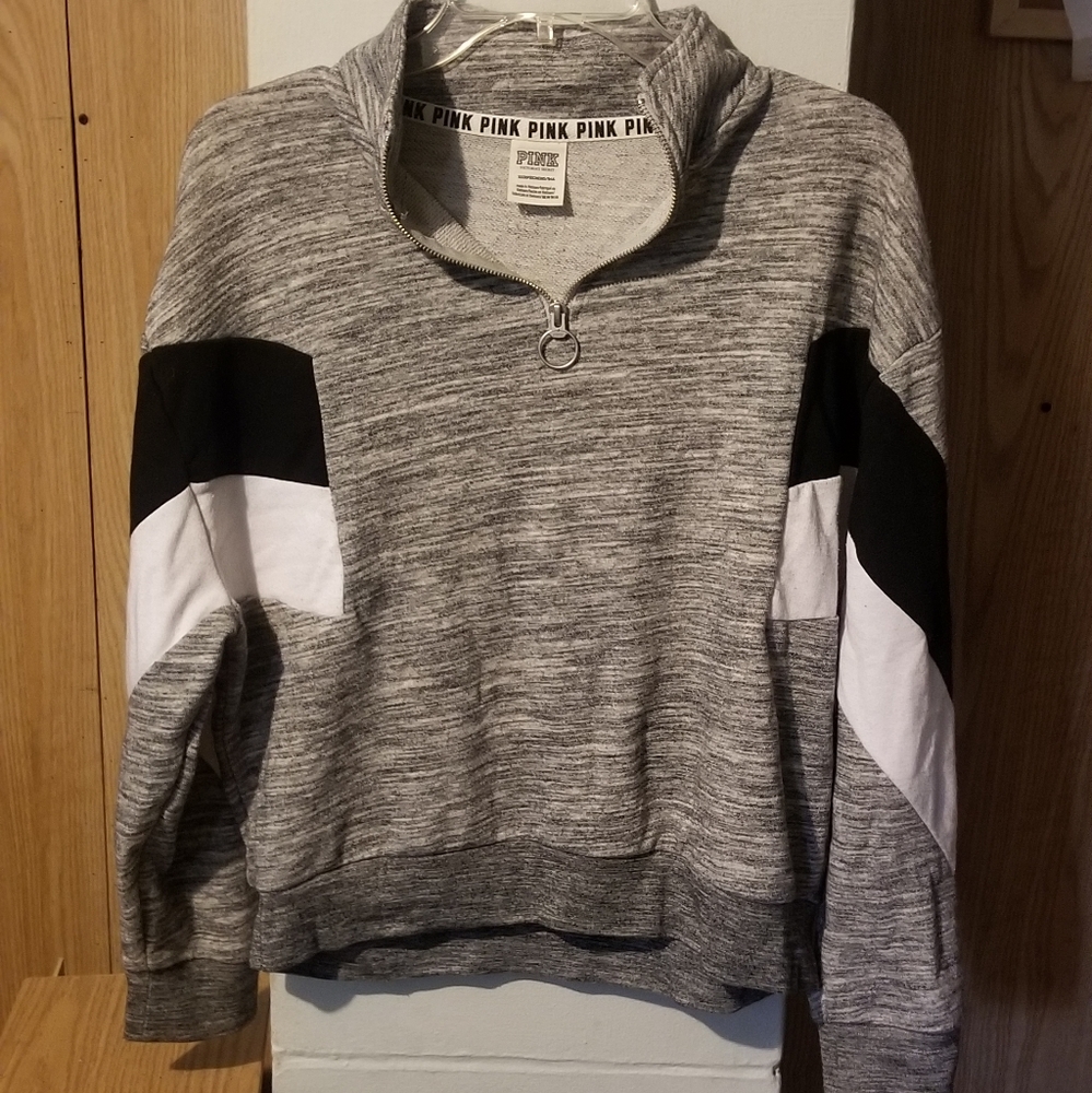 Pink VS 1/4 Zip Pullover